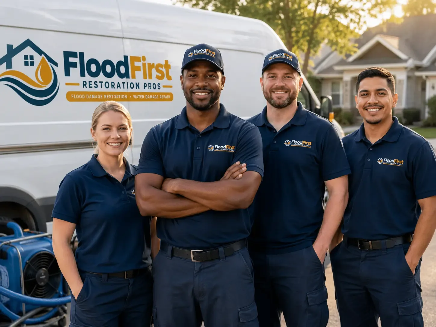 Flood Damage Restoration company in Gibson Island, MD