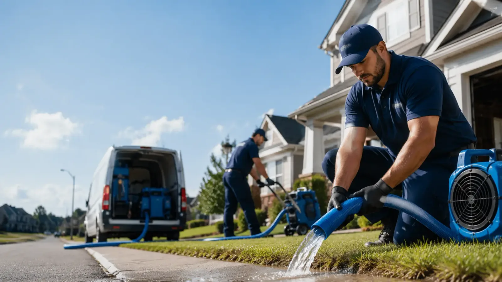 Flood Damage Restoration in Gibson Island, MD